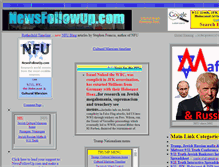 Tablet Screenshot of newsfollowup.com